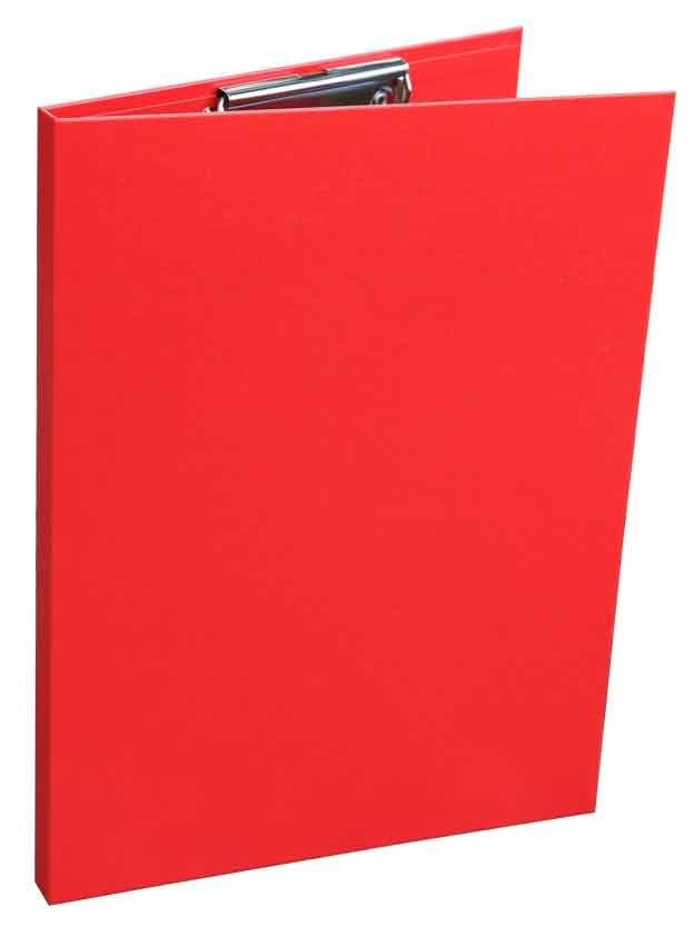 Цена: 142.38 руб. Папка-планшет бумвинил А4 с металлическим зажимом красный
