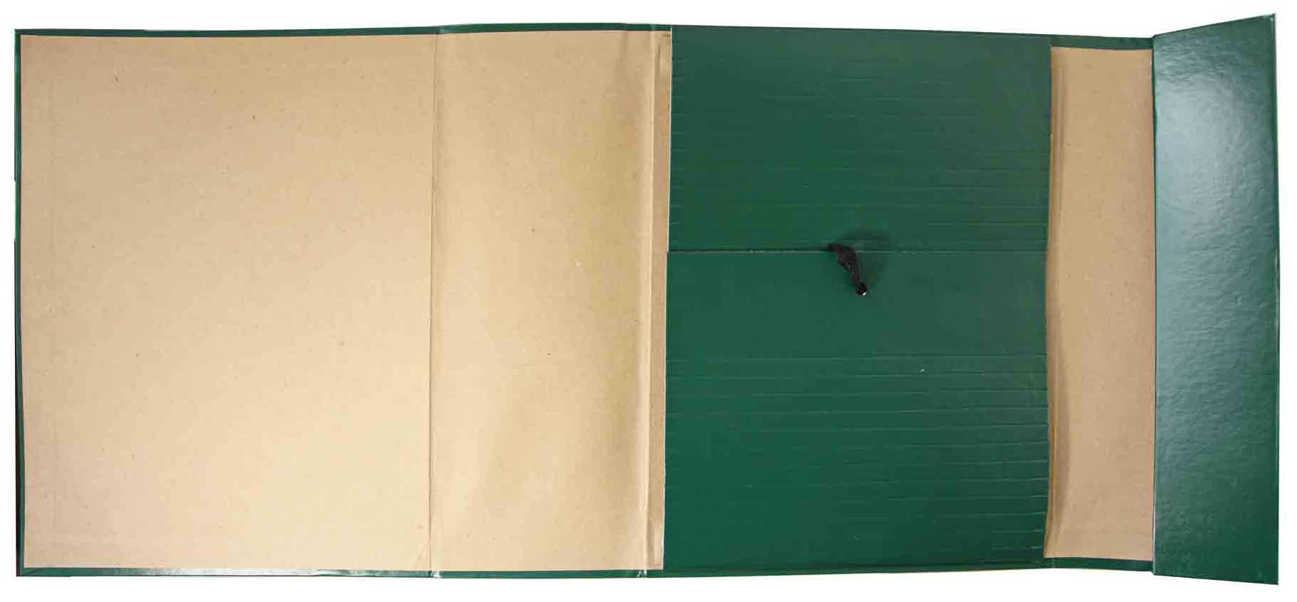 Цена: 153.86 руб. Архивная папка А4, 120 мм, бумвинил, 4 завязки, зеленая