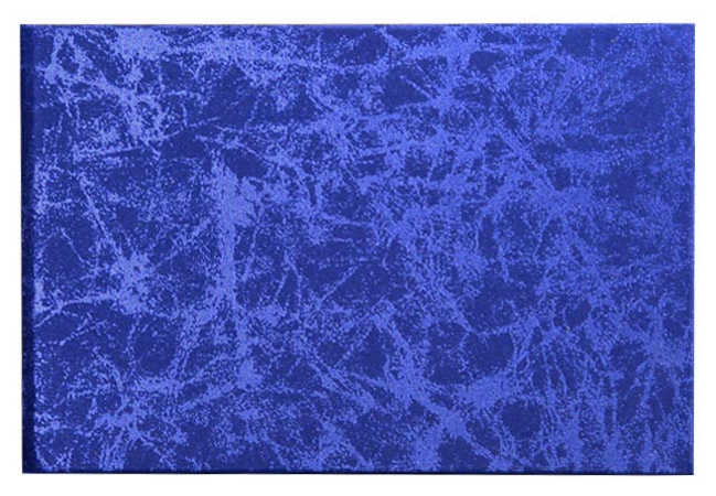 Цена: 53.62 руб. Блокнот из элитных материалов, Паутинка синяя, (9,5см*6,5 см) горизонтальный