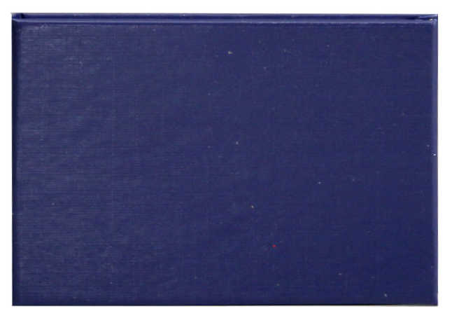 Цена: 37.10 руб. Блокнот из  бумвинила, синий, (9,5см*6,5 см) горизонтальный