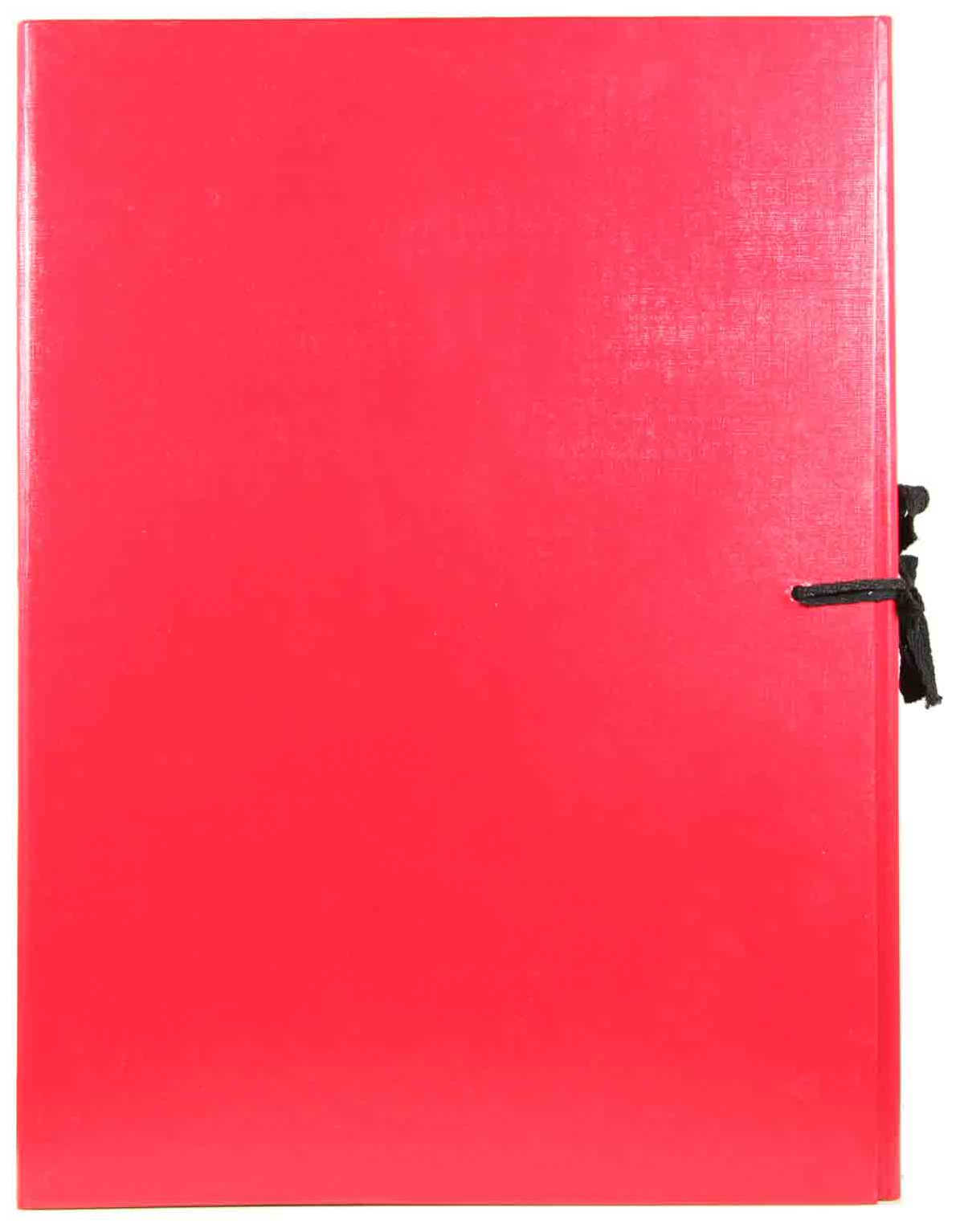 Цена: 164.50 руб. Архивный короб А4, 50 мм, бумвинил, складывающийся, красный