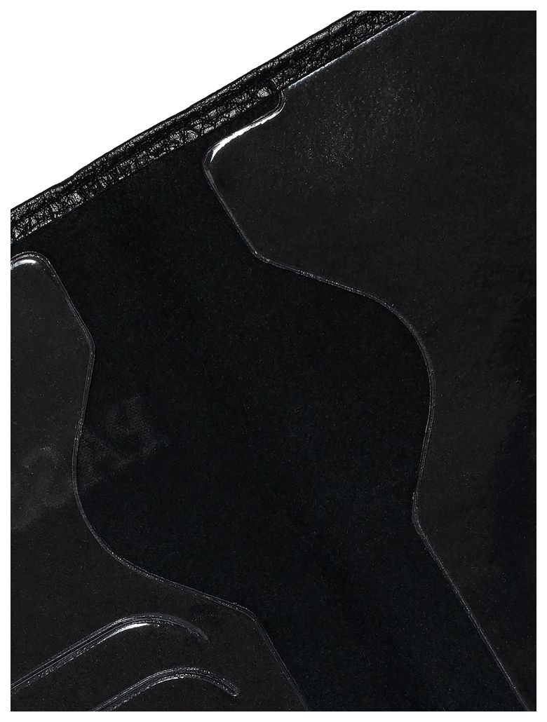Цена: 198.80 руб. Обложка для паспорта из натуральной кожи Флотер, черный, тисн.конгрев "PASSPORT"
