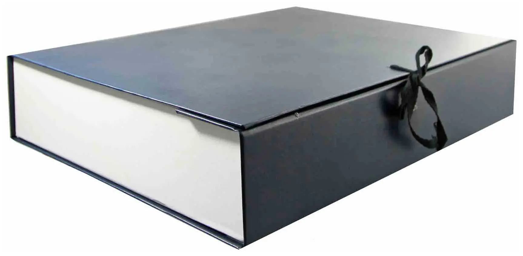 Короб архивный А3 не склад. бумвинил синий, корешок 80 мм