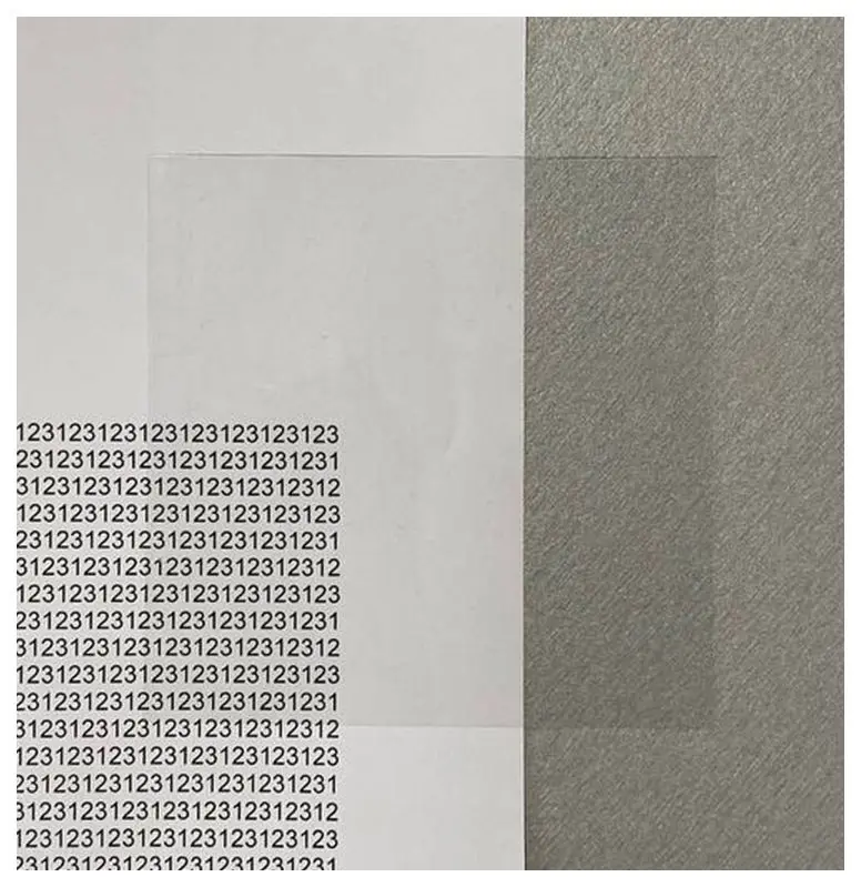 Пленка ПВХ 0,09 (1200х350) прозрачная